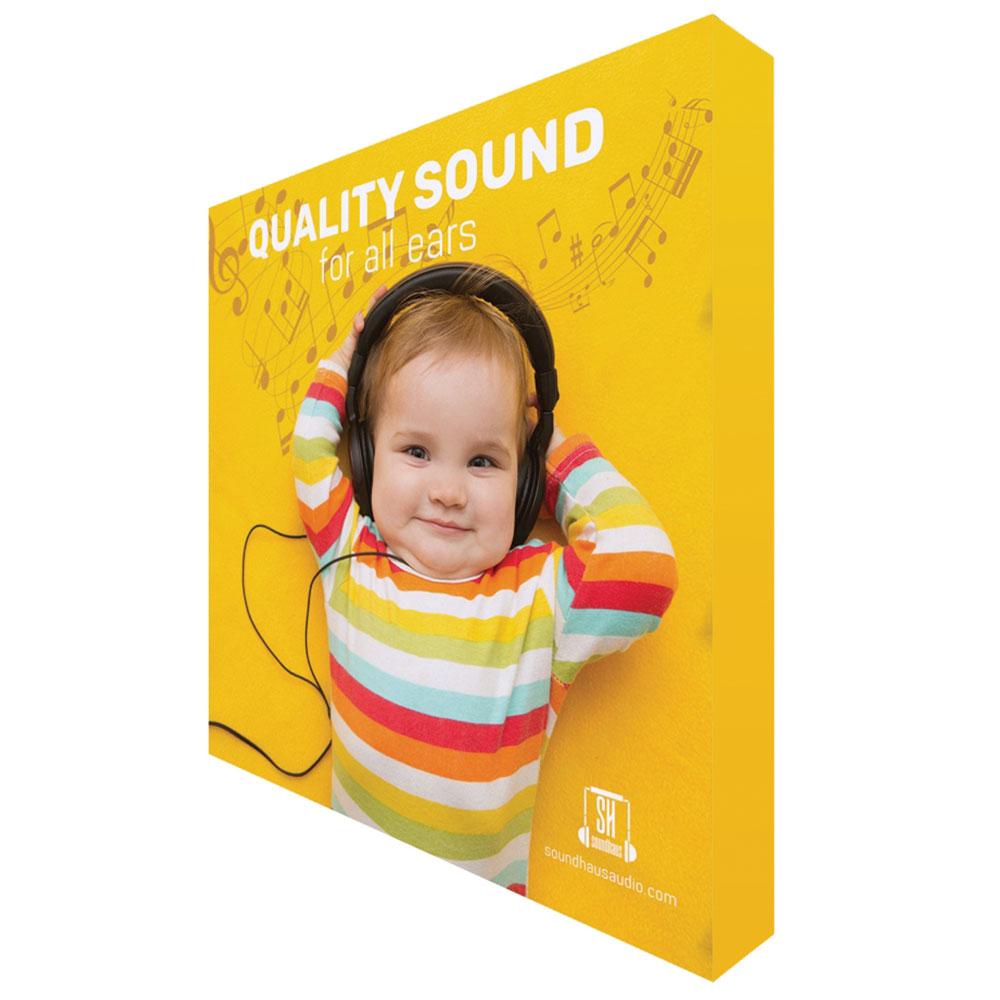 ONE CHOICE® 8 ft. Fabric Pop Up Display — Graphic Package / No Endcaps